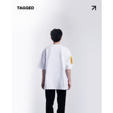 TAGGED - ファンダメンタルオーバーサイズホワイトTシャツ