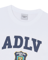25FW ADLV PDスタンダード半袖Tシャツ ホワイト