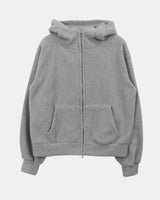 イヌフリースハイネック2WAYフードジップアップ