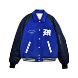 [UNISEX] リバーシブル "ワールドピース" パッデッドボンバージャケット