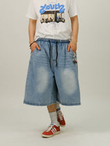 WN Side Snap Bermuda Banding Pants