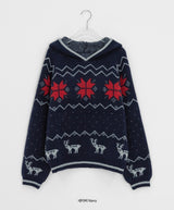 Pinkit Nordic Hood Knit