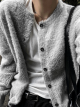 24FW ニューシックアンゴラセミオーバサイズカーディガン
