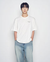 25FW ACベアベーシックロゴ半袖Tシャツ クリーム