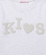 バンピーキスロゴT Grey