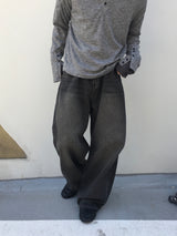 Pio Jan Striped Denim Pants 2C