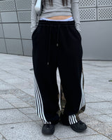 Line printing pants (2colors)
