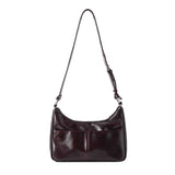 SPOILED CROSS BODY BOX BAG | CHOCOLATE