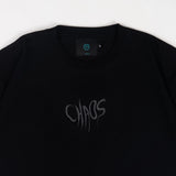 Chaotic Life - カオスオーバーサイズTシャツ (ブラック)