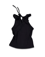 Frill Sleeveless - Black