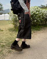 ステルパッチバミューダデニムパンツ
