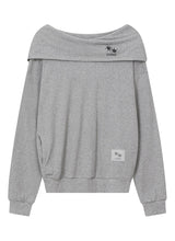 SIOR FAKE HOOD OFF SHOULDER MTM (3COLOR)