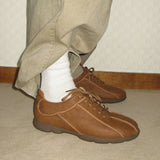 ファジー Men 0021. ステッチレースアップ - 4colors