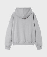 Provence lavender heritage stamp hoodie m.grey
