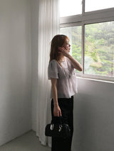 Tulip puff Blouse