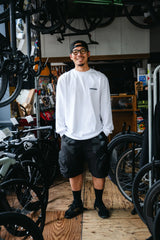 LOGO LONG-SLEEVE WHITE