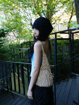 flower lace beanie