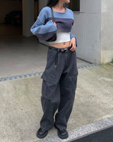 (Unisex)オーバルカーゴパンツ