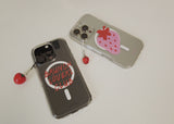 [MADE] [magsafe] Strawberry magsafe jelly hard iphone case