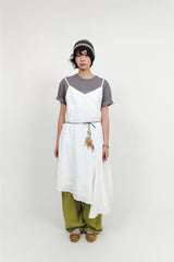 YWD ロゴTシャツ_チャコール
