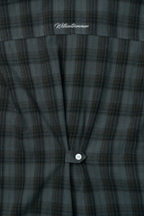 Autumn check shirt_navy