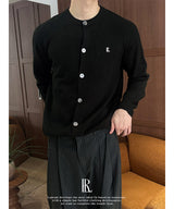 [ESSENTIAL LINE] ラウンドネックベーシックカーディガン(2color)