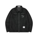 ELIO アイレット 2WAY トラッカージャケット ユニセックス