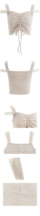 PRETTY TOP IN BEIGE
