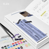 Washi Paper Silver Foil Tape Kiss Cut Tape