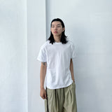 Pure White Drop-Shoulder Tee
