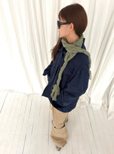 Pigtail scarf (2c)