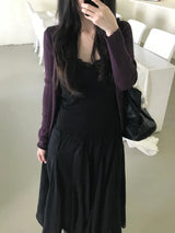 Plan V-Neck Cardigan (4 colors)