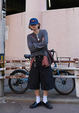 [SEMADE] Long Essential Salt Pigment Sleeve 에센셜 솔트 피그먼트 슬리브 (긴팔)
