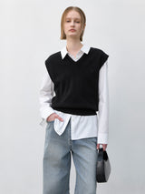 (BL-4304)ESSENTIAL SIMPLE COTTON SHIRT