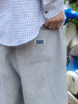 "ルクだけ" Label Bermuda Sweat Shorts