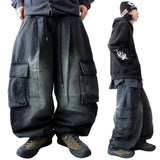 Wide Y2K Cargo Balloon Pants