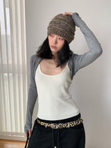 Collection Shawl Short Long-Sleeve Cardigan