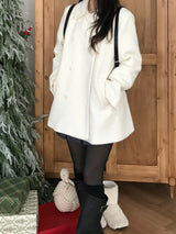 Innerf Wool Half Coat (3 colors)