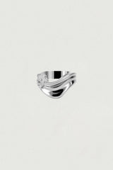 [925SILVER] ルチェローズウェーブフリルリング