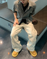 Deep Dyeing Incision Pants