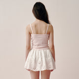 Lace Cap Sleeveless (Pink)