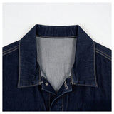 Calder Contrast Stitch Denim Jacket