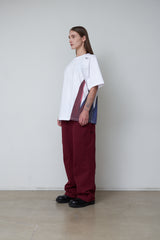Side surfboard sweat pants (Burgundy)