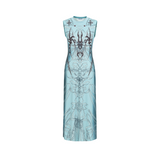Spring/Summer 2025 New Blue and Black Printed Dresses