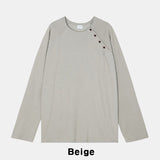 Bor Pigment Snap Long Sleeve