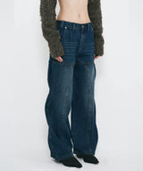 WAVE DENIM PANTS