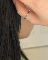 Hove cross ring (silver) *1PCS