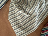 stripe short beanie