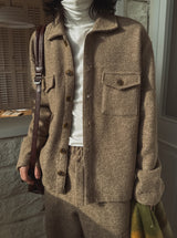 Amuse boucle cardigan