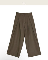 [ workwear ] mush pintuck & autumn wide sl